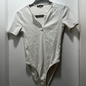Zara white bodysuit